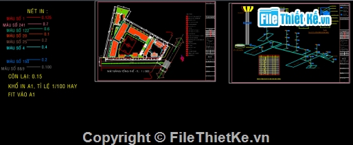 Bản vẽ,Bản vẽ autocad,bản vẽ chữa cháy trường dạy nghề,ban vẽ xây dựng